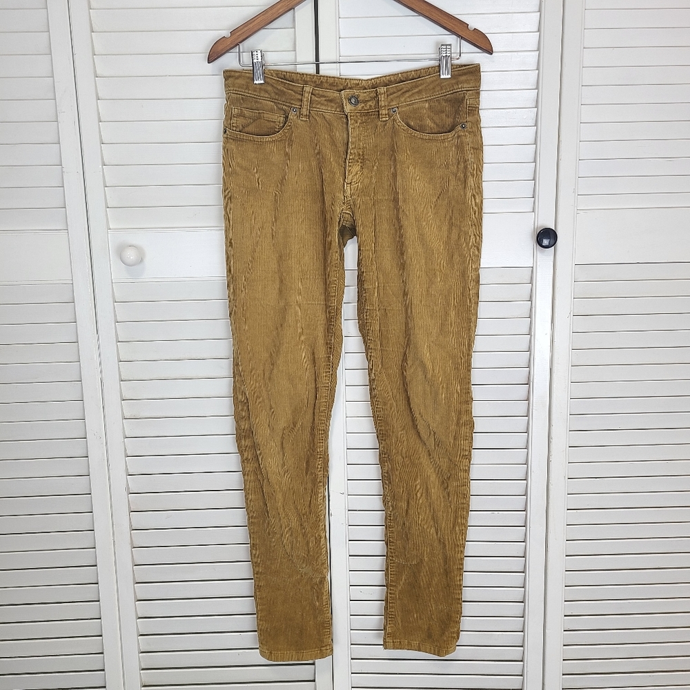 Patagonia Khaki Tan Corduroy Skinny Jeans Size 27